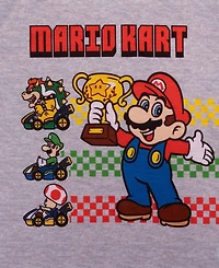 Nintendo Little and Big Boys Short Sleeve Tee Pant, 2-Piece Pajama Set