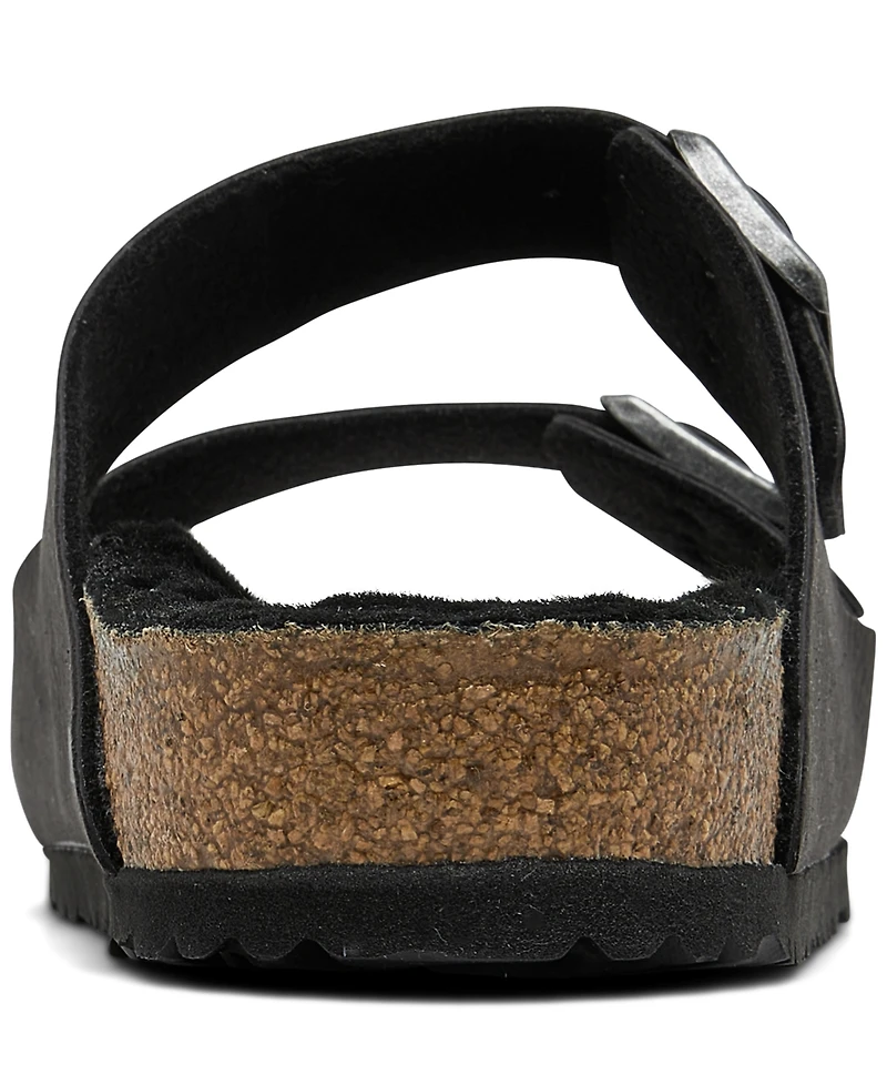 Birkenstock Men's Arizona Shearling Microfiber Sandals from Finish Line