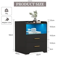 Vlsrka Vanity Makeup Desk with Mirror and Lights