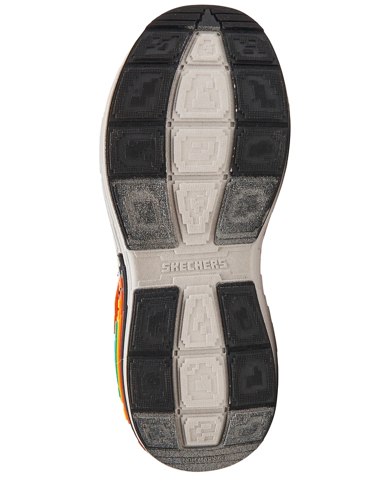 Skechers Little Kids Mega-Craft 4K Fastening Strap Casual Sneakers from Finish Line