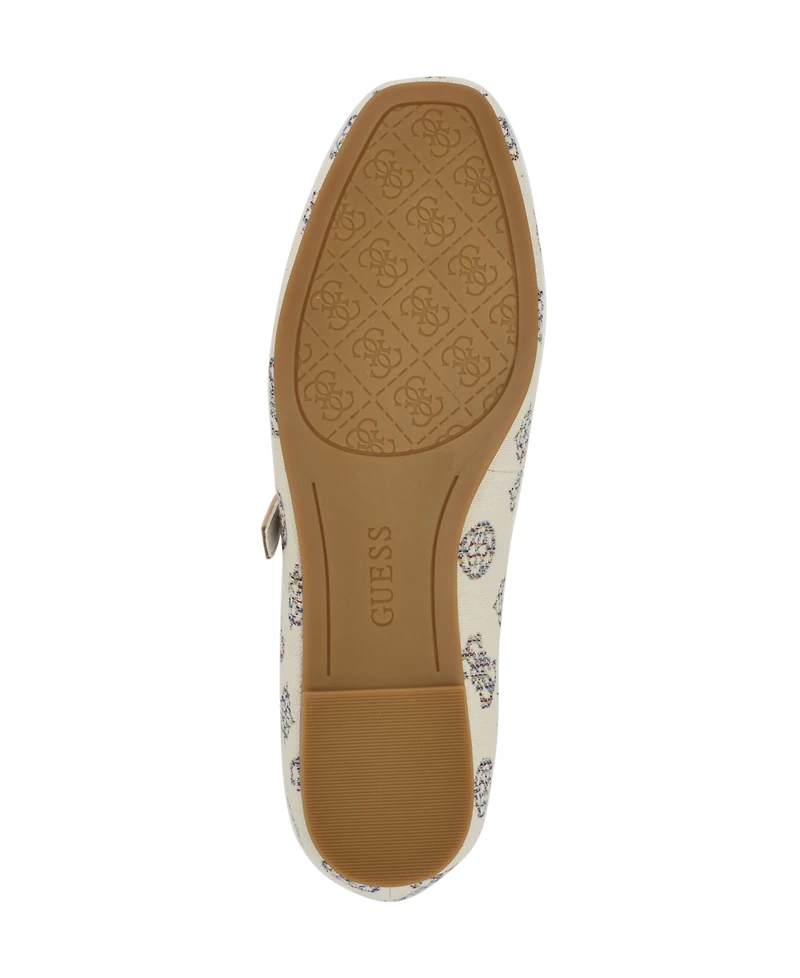 Guess Women's Kayra Mary Jane Ballet Flats