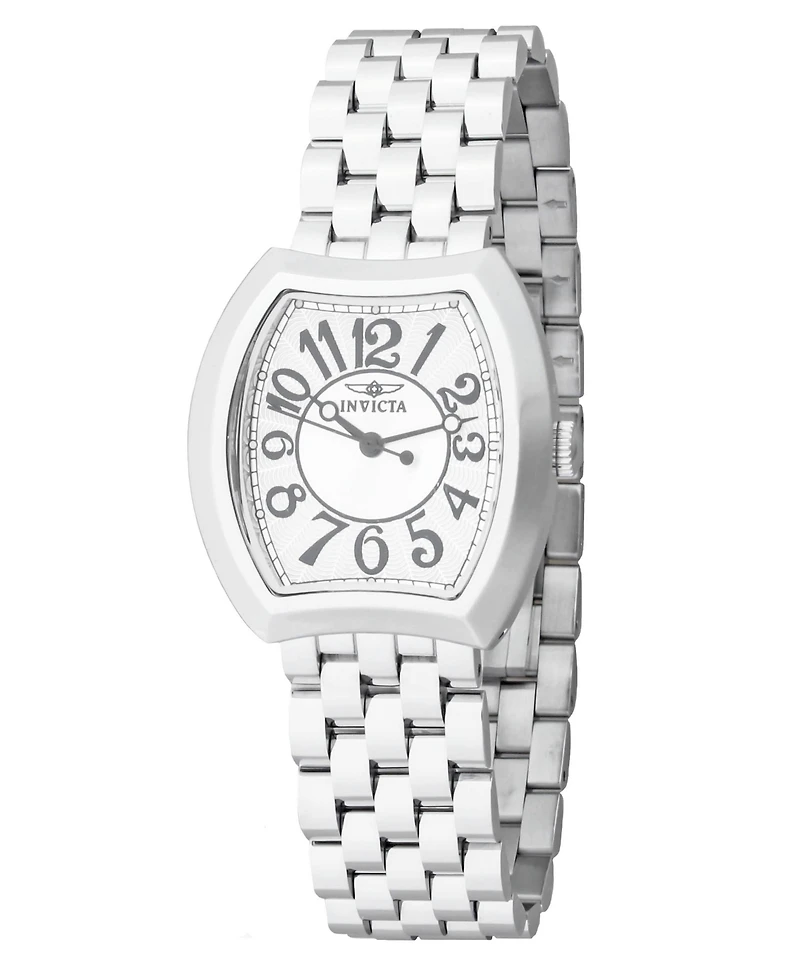 Invicta Women's 15038 Angel Quartz 3 Hand Silver Dial Watch