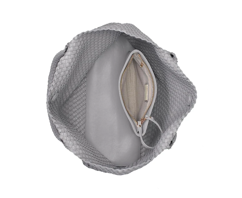 Moda Luxe Solana Large Woven Tote Bag