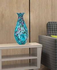 Dale Tiffany 17.25" Leona Art Glass Vase