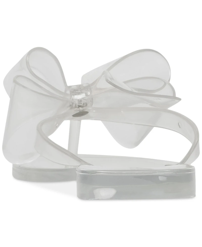 Jeffrey Campbell Sugary Jelly Bow Flip Flop Sandals
