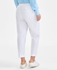 Style & Co Women's Pull On Cuffed Pants, Regular Petite, Created for Macy's