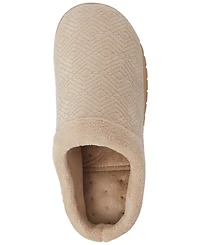 Isotoner Signature Women's Gemma Diamond Microterry Clog Slippers