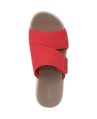 LifeStride Women's Carefree Washable Slide Wedge Sandals