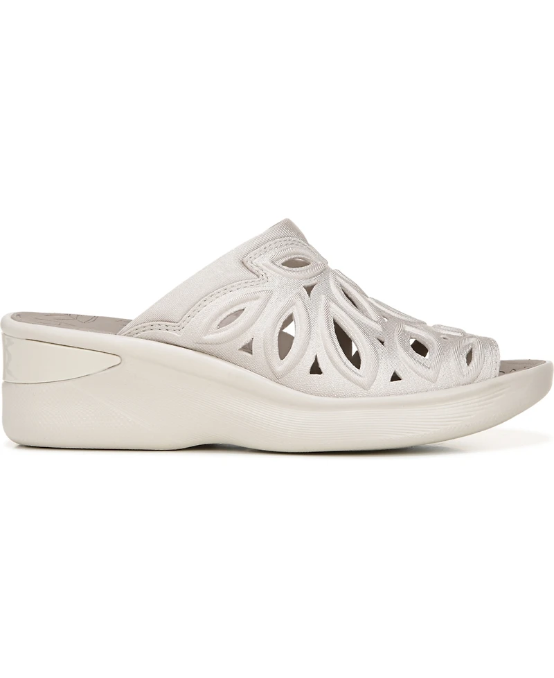 LifeStride Women's Susie Washable Slide Wedge Sandals