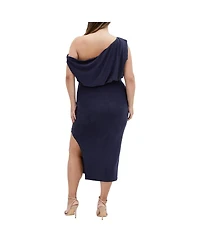 City Chic Plus Paloma Midi Dress