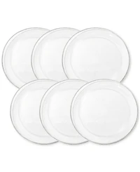 American Atelier Elite Gold Glass Charger Plates, Set of 6