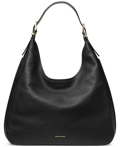 Michael Kors Nolita Large Leather Hobo Shoulder Bag