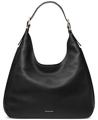 Michael Kors Nolita Large Leather Hobo Shoulder Bag