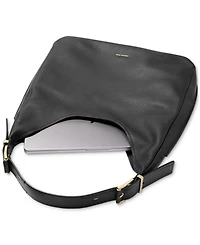 Michael Kors Nolita Large Leather Hobo Shoulder Bag