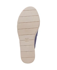 LifeStride Women's Bell Washable Slingback Wedge Sandals