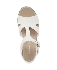 LifeStride Women's Everly Washable Block Heel Strappy Sandals