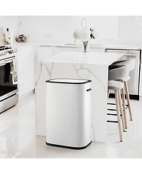 gaomon Automatic Trash Can with Lid,13 Gallon Smart Trash Can, 50L Motion Sensor Trash Can