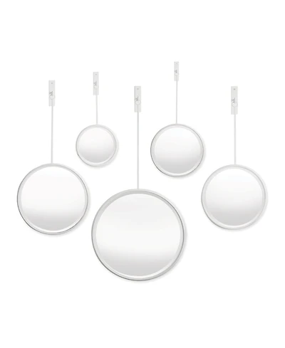 Maison Noir Pendulum Mirrors Set of 5