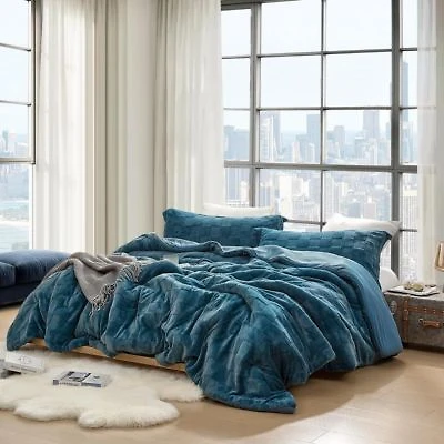 Better Than Anesthesia Coma Inducer Oversized Comforter Set Indian Teal Brown King