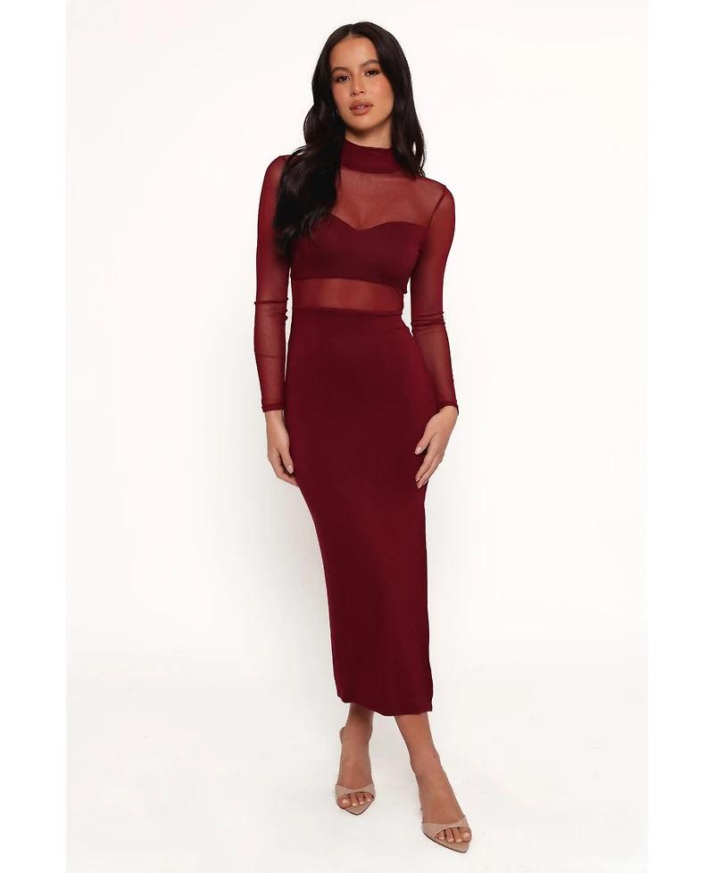 Petal and Pup Women's Farrow Long Sleeve Midi Dress