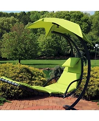 Replacement Cushion and Umbrella Fabric for Outdoor Hanging Lounge Chair