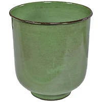 Vivian Metal Indoor or Outdoor Planter with Drainage Hole