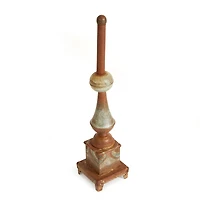 Napa Home & Garden Weathered Metal Ornate Finial