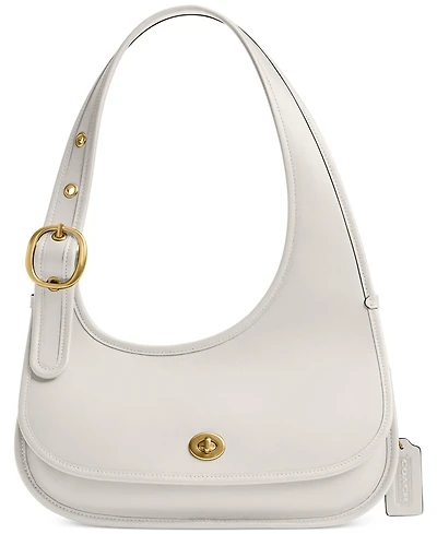 Coach Cashin Carry Small Leather Crescent Bag