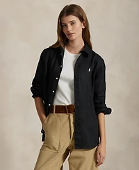 Polo Ralph Lauren Women's Classic-Fit 100% Linen Shirt