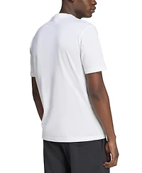 adidas Men's 3 Bar Logo Graphic Cotton T-Shirt