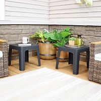 Square Patio Side Table