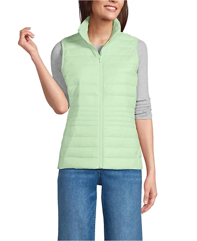 Lands' End Women's Wanderweight Packable Down Vest