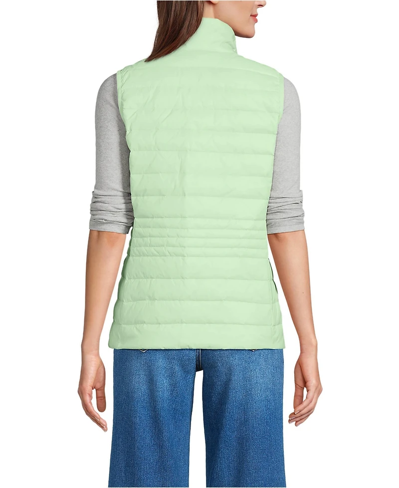 Lands' End Women's Wanderweight Packable Down Vest