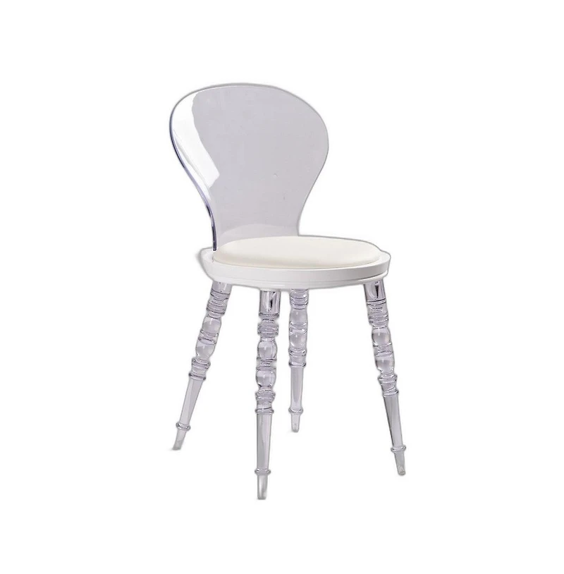 Armless Chair – Stylish and Versatile Seating for Living Room, Bedroom, or Office