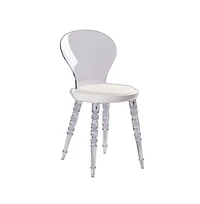 Armless Chair – Stylish and Versatile Seating for Living Room, Bedroom, or Office