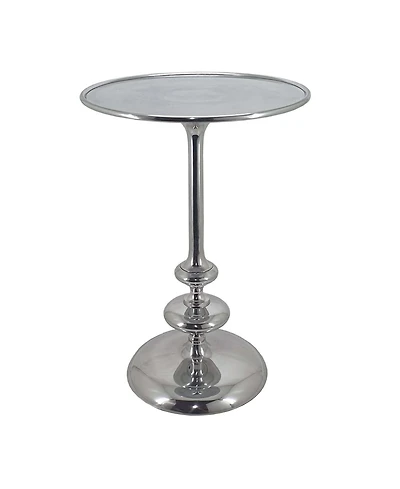 Modern Aluminum Side Table Sleek and Durable Accent for Living Room, Bedroom, or Office
