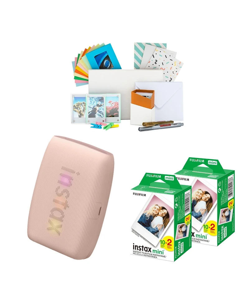 Fujifilm Instax Mini Link 3 R Pk 40 Exp Bundle