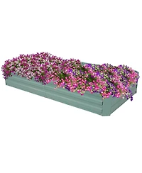 Galvanized Steel Raised Garden Bed