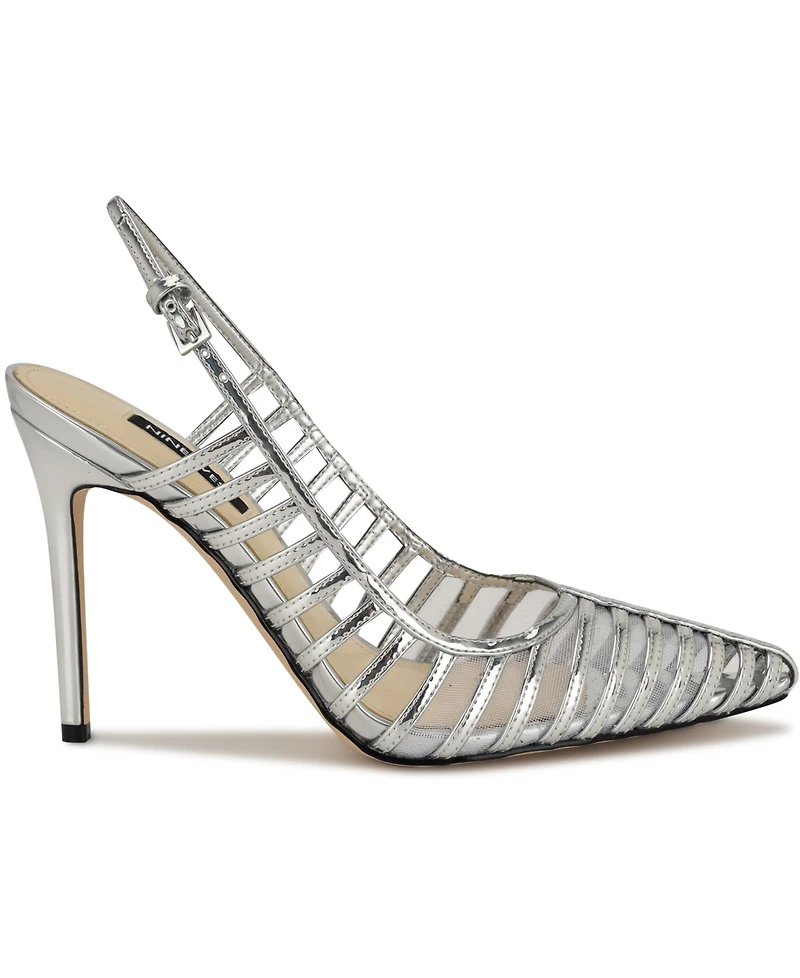 Nine West Women's Filane Stiletto Heel Pointy Toe Dress Pumps