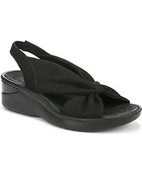 LifeStride Women's Serenade Washable Slingback Wedge Sandals