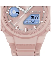 Lacoste Women's LC33 Pink Silicone Strap Watch, 40mm