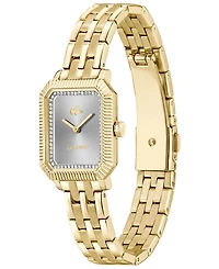 Lacoste Women's Parisienne Gold Tone Stainless Steel Bracelet Watch, 28.3 x 20.7mm
