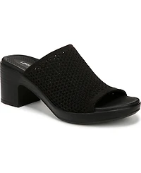 LifeStride Women's Ella Washable Block Heel Slide Sandals