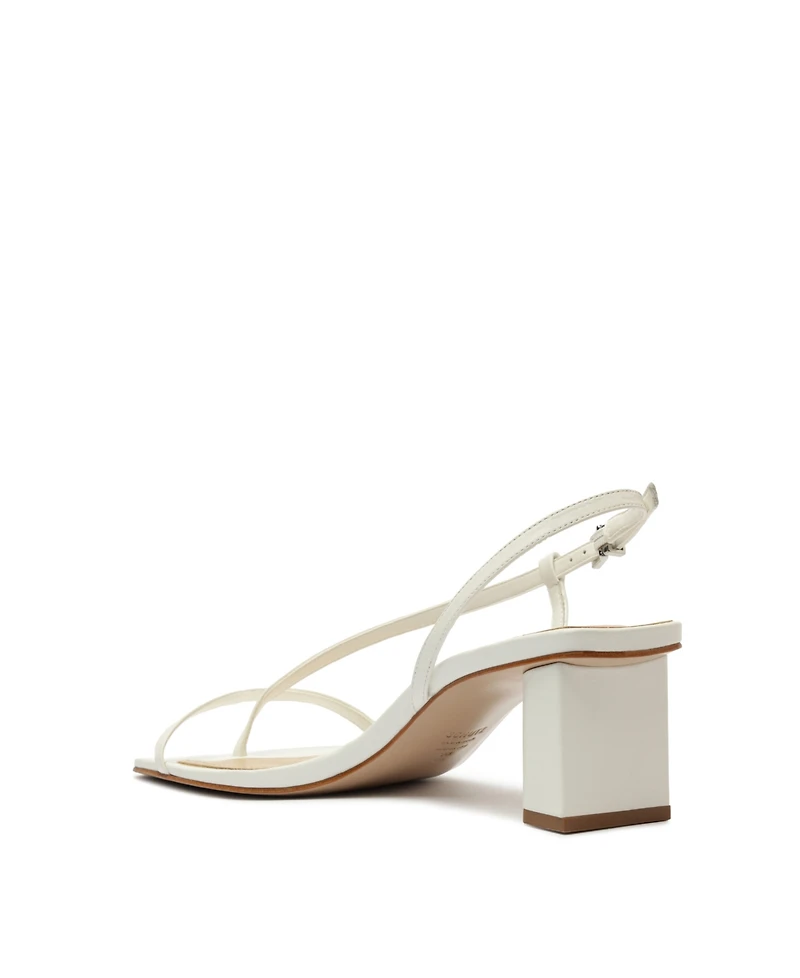 Schutz Women's Heloise Mid Block Heel Dress Sandals