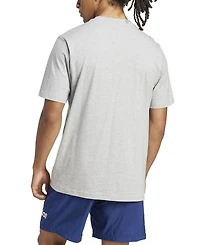 adidas Men's Essentials Regular-Fit Linear Logo Graphic T-Shirt