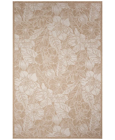 Liora Manne' Carmel Botanical 4'10"x7'6" Area Rug
