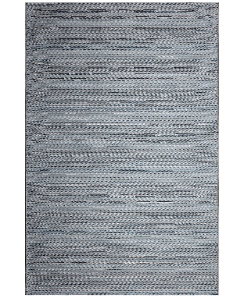 Liora Manne' Miranda Tweed Stripe 7'10"x9'10" Area Rug