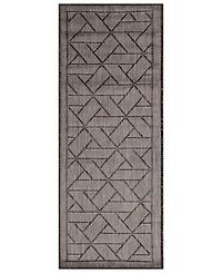 Liora Manne' Carmel Pyramid 1'11"x4'11" Runner Area Rug