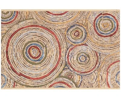 Liora Manne Esencia Basket Circles Rug Collection