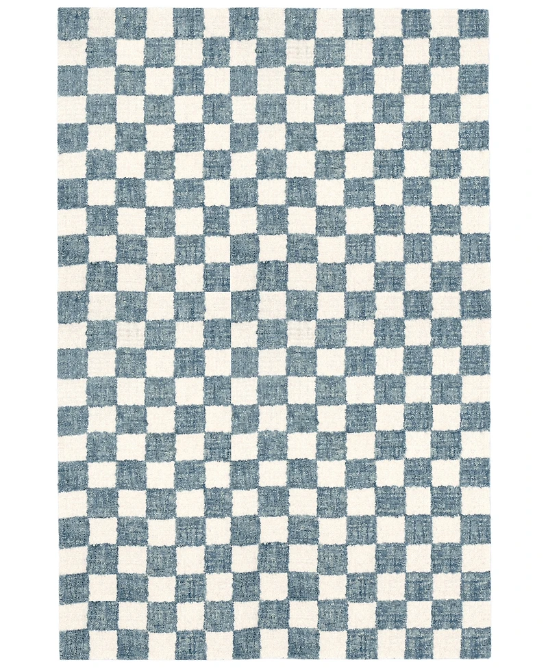 Liora Manne' Savannah Checkerboard 8'3"x11'6" Area Rug